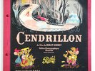PAULETTE ROLLIN Cinderella Walt Disney french pathe PICTURE DISC PSP 1-3 78 rpm