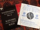 SXL 2076 Rachmaninov Piano Concerto 2 Katchen First UK Decca ED1 WBG LP EX+/EX+