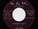 R&B Soul 45 - Dan Greer - Swing'n Place - S. & W. - mp3