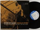 DONALD BYRD Byrd In Hand BLUE NOTE LP VG++/NM stereo liberty
