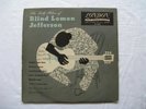 LONDON AL3508 The Folk Blues of BLIND LEMON JEFFERSON 10inch LP 1954