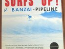 Surfs Up   At Banzai-Pipeline Northridge LP 1963 Bob Hafner-Surfaris-Biscaynes +