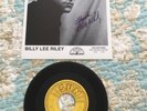 RARE BILLY LEE RILEY 45 rpm SUN record + AUTOGRAPHED PHOTO  Sun 277 RED HOT