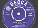 UK R&B Mod Garage Rocker 45 - JIMMY POWELL - Sugar Babe Prt 1 / Prt 2