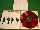 Beatles Help Japan LP 2st press von 1967 red vinyl Odeon OP-8151