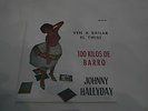 Johnny Hallyday 100 Kilos De Barro - Vinyle EP Orange  (Pochette Espagnol)
