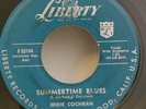 Eddie Cochran SUMMERTIME BLUES (GREAT ROCKABILLY 45) #55144 PLAYS VG++