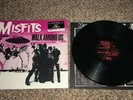 MISFITS LP WALK AMONG US RE-ISSUE W/INSERT VINYL RARE PUNK KBD SAMHAIN DANZIG