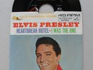 Elvis Presley 447-0605 Heartbreak Hotel / I Was The One With Orig Picture Sleeve