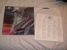 AXE Living On The Edge LP RARE ORIGINAL 1st US press