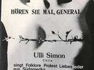 Ulli Simon Hören Sie Mal General LP Album Vinyl Schallplatte 159604