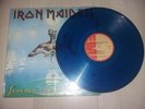 iron maiden seventh son of a seventh son color blue vinyl colombia pressing,rare