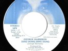 GEORGE HARRISON -Ding Dong- 1974 CANADIAN APPLE 45 + PS  The Beatles  CANADA