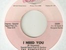 THE VONTASTICS I Need You Keep On Rolling ST LAWRENCE NORTHERN SOUL USA 45