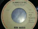 IRON MAIDEN - The Number Of The Beast / Run To The Hills - RARE GUATEMALA VINYL