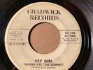 THE TOPICS Chadwick CH102 D.J.COPY  HEY GIRL /IF LOVE COMES KNOCKIN' G/G+ LISTEN