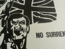 no surrender lp oi skinhead isd ror rebelles with insert nm