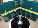 PINK FLOYD,DARK SIDE OF THE MOON,SHVL 804,UK 1ST LP PRESS VINYL SOLID BLUE A2