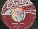 HEAR Bo Diddley 45 Pretty Thing/Bring It To Jerome CHECKER EX soul blues R&B
