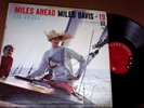 1957 jazz lp Miles Davis AHEAD +19 Gil Evans Paul Chambers 6 EYE MONO PLAYS VG+