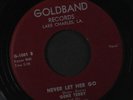 GENE TERRY: No Mail Today / Never Let Her Go 45 (lbl flaking at center, sl warp