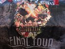 MOTLEY CRUE FINAL TOUR 2014 BANNER ALL BAD THINGS MUST COME TO AN END WALL HANG