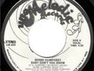 Bobbi Humphrey Baby You Don’t Know Soul Funk 45rpm.  Unplayed Stock Original