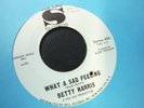 BETTY HARRIS: I'm Evil Tonight / What A Sad Feeling 45 Sansu 450 Soul