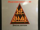 EP DEF LEPPARD POUR SOME SUGAR SHAPED 45RPM 7