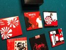 JACK WHITE-THE WHITE STRIPES- SIX- 3 INCH VINYL RECORDS THIRD MAN RECORDS  NEW