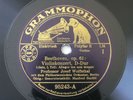 Josef Wolfsthal Beethoven Violin Concerto German Grammophon 78rpm X5
