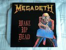 MEGADETH, WAKE UP DEAD, ORIGINAL 1987 12'' UK VINYL, NEAR MINT CON, METALLICA