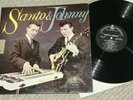 Santo Johnny Vinyl LP 1959 US Black Label CALP-1001 Lounge MONO Sleepwalk NM-