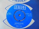 Terry Dene - Geraldine 1960 UK 45 ORIOLE