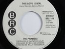 Crossover Soul 45 PROMISES This Love Is Real BRC VG+ promo HEAR