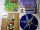 Legend of Zelda Link to the Past Soundtrack Vinyl LP Record Blue Silver Variant