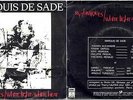 MARQUIS DE SADE RHYTHIQUES+WHITE LIGHT VELVET UNDERGROUND 11c008-72134H PORTUGAL