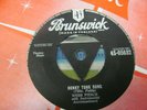 WEBB PIERCE HONKY TONK SONG / BYE BYE LOVE 1957 BRUNSWICK TRI 45-05682  RARE