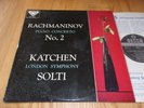 DECCA SXL 2076 UK 1st WBg RACHMANINOV - PIANO CONCERTO NO 2 *JULIUS KATCHEN* EX+