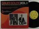 EDDIE MONTALVO/CHARLIE SANTIAGO Drum Solos Vol 1 LATIN PERCUSSION VENTURES LP ++