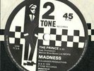 MADNESS * 'THE PRINCE' * 2 TONE * PAPER LABELS * EX