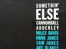 CANNONBALL ADDERLEY “Somethin’ Else” RVG EAR W.63rd BLUE NOTE BST 1595 LP VG++