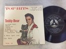 Top Hits Vol.12 Teddy Bear JAPAN EP-1250 Plastic Cover Sleeve ELVIS PRESLEY F/S