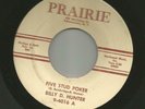 ROCKABILLY bw COUNTRY- BILLY D. HUNTER- FIVE STUD POKER  - HEAR- on PRAIRIE
