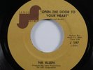 Northern/Crossover Soul 45 NA ALLEN Open The Door To Your Heart JANUS NM HEAR