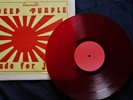 Honorable DEEP PURPLE 'Made For Japan' RED COLORED VINYL superb copy
