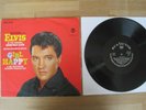 ELVIS PRESLEY - German Girl Happy LP - Black label LPM 3338 - Germany