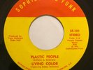 Living Color - Plastic People *RARE* FUNK SOUL 45 Sophiscated Funk VG++