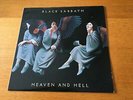 BLACK SABBATH - HEAVEN AND HELL - 1980 LP A1/B2 FIRST UK PRESS EX/EX