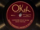 78 RPM -- Henry Whitter, Okeh 40015 